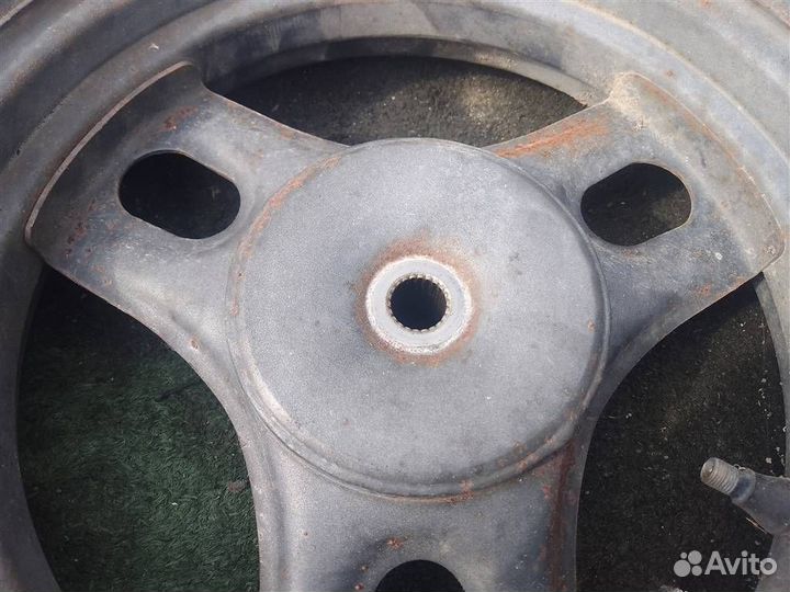 Диск колесный задний железо(мото) Мопед Honda Bi