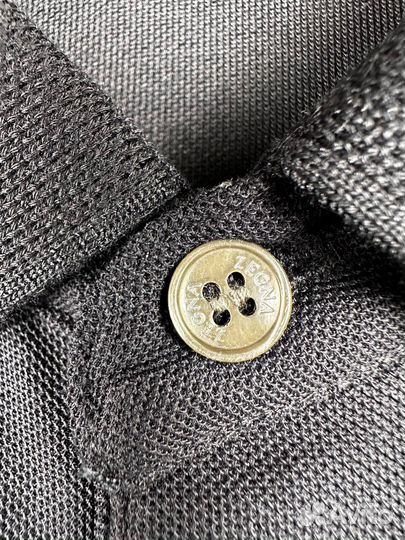 Поло Zegna мужское синее