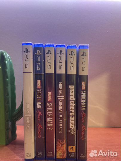 Игры на ps4 и ps5 Новые диски