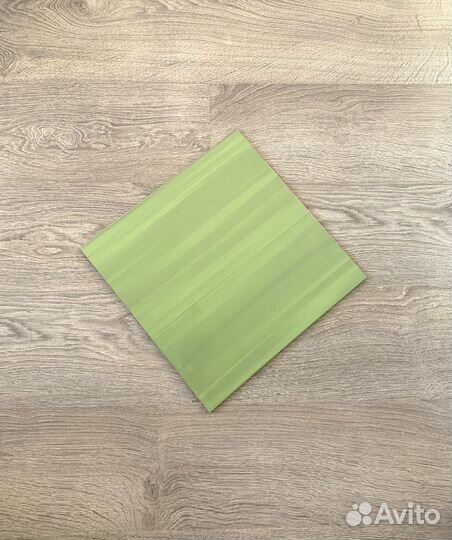 Плитка напольная зелёная остатки