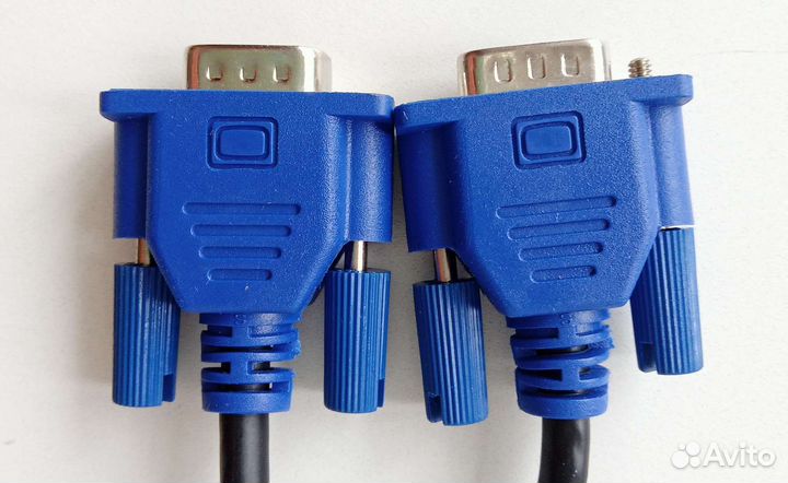 Кабель VGA - VGA 1,8 м плюс переходник