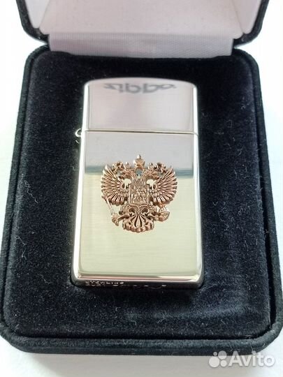 Zippo 1500 Slim Sterling Silver Au 750 Ag 925