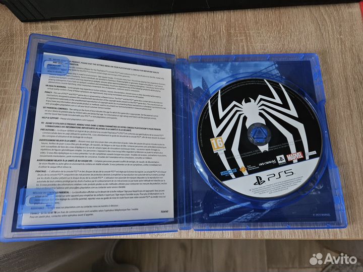 Человек паук 2 ps5 диск