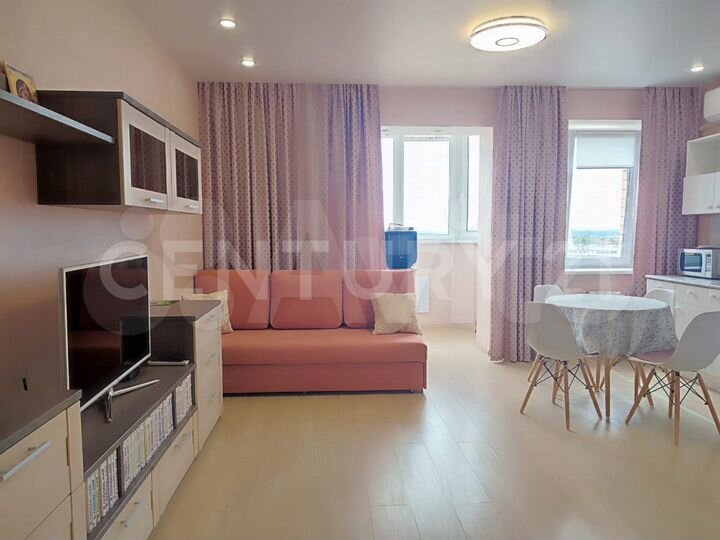 Квартира-студия, 34,7 м², 15/17 эт.