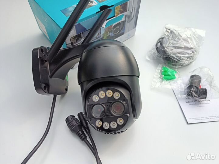 Камера видеонаблюдения уличная 8 мп WiFi