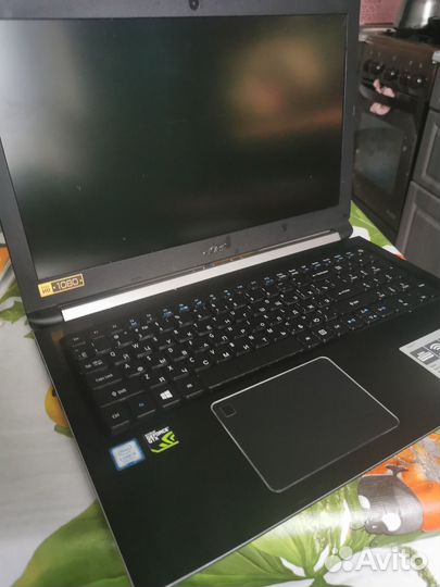 Игровой ноутбук Acer aspire a715-71g-52mf