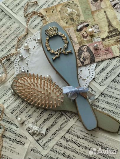 Расчёска деревянная, массажная