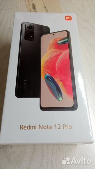 Смартфон xiaomi новый рэдми ноте 12про, 8-256