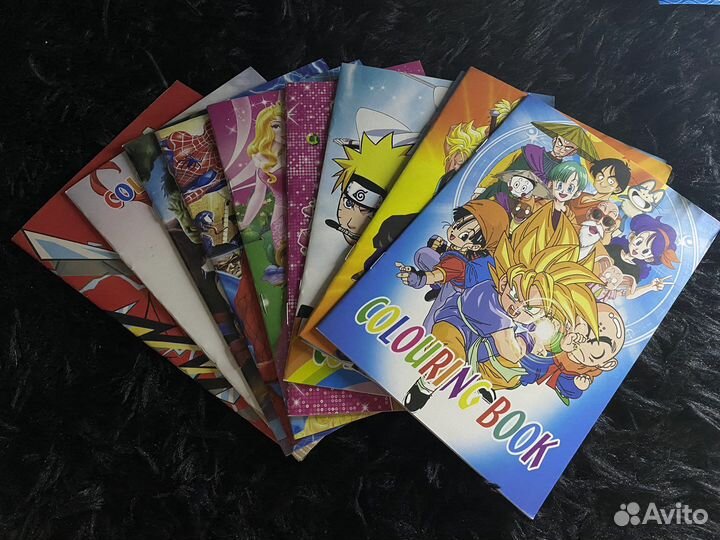 Раскраска с наклейками