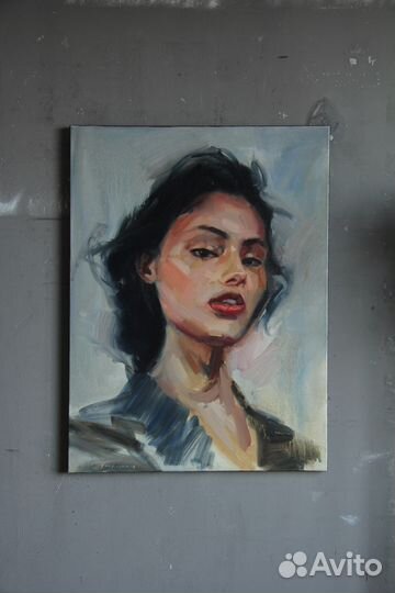 Портрет по фото на заказ маслом
