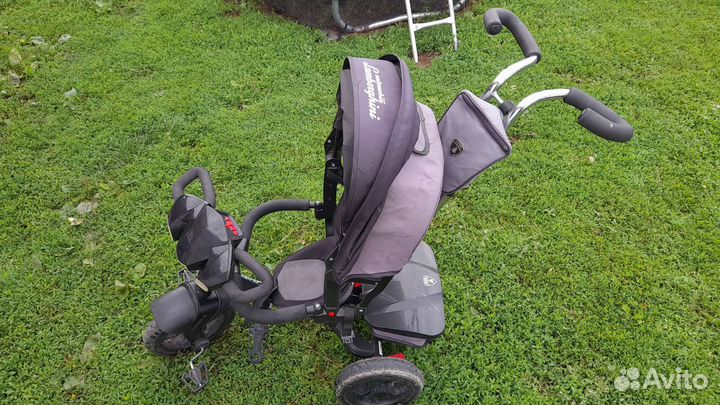 Детский трехколесный велосипед бу lamborgini