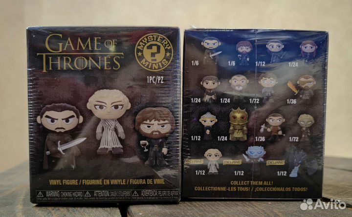 Funko mystery minis Игра престолов