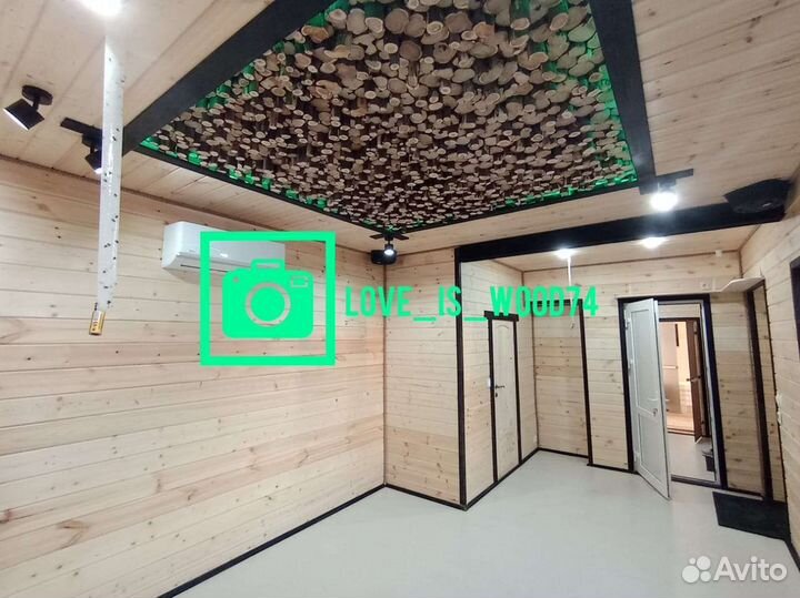 Панно из кавказского можжевельника