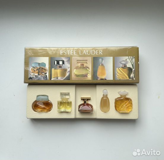 Estee lauder набор миниатюр духов винтаж