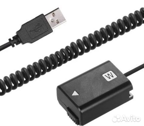 Адаптер питания для sony NP-FW50 AC-PW20 USB