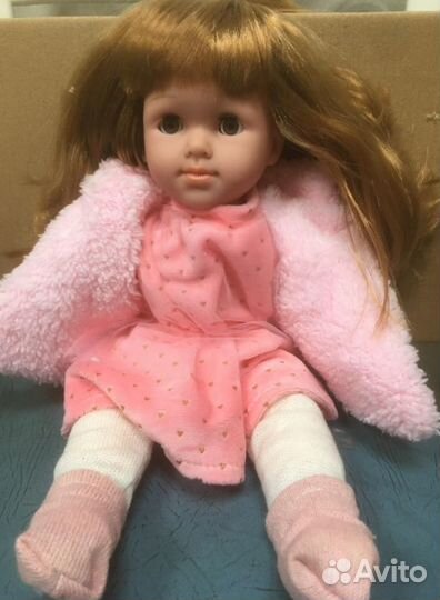 Кукла Любимая подружка, полиэстер, 38-40см, 4дизай