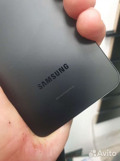 Крышка samsung s22 ориг черная