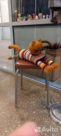 Котик вязаный