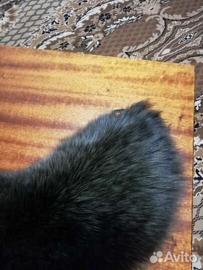 Меховой воротник песец