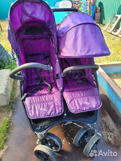 Коляска для близнецов/двойни valko baby snap duo