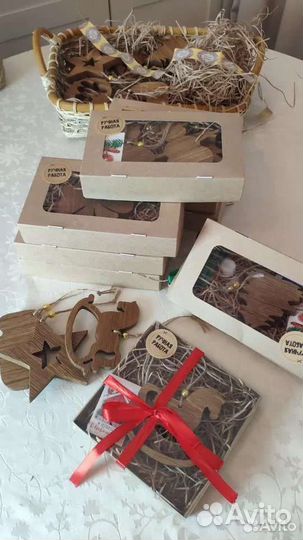 Новогодние украшения, игрушки, ручная работа