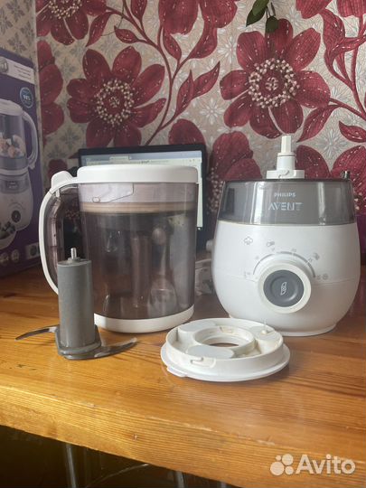 Пароварка блендер philips avent 4 в 1