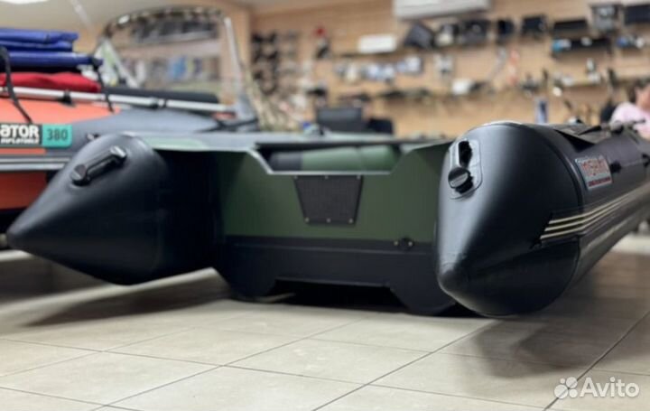 Лодка mishimo BIG floor DF 440 зеленая