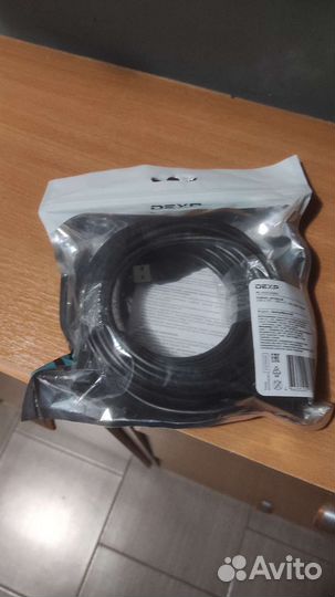 Кабель dexp USB 2.0 Type-A - USB 2.0 Type-A