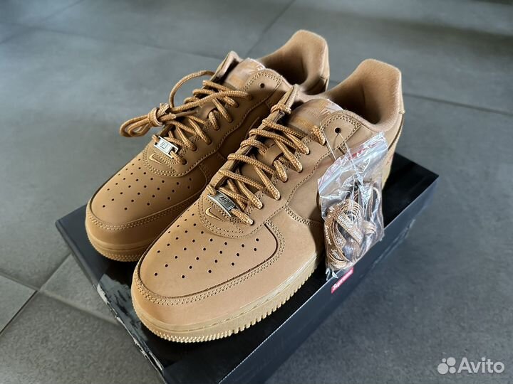 Nike Air Force 1 Supreme Flax Оригинал