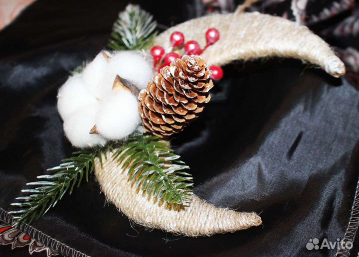 Новогодние украшения ручной работы