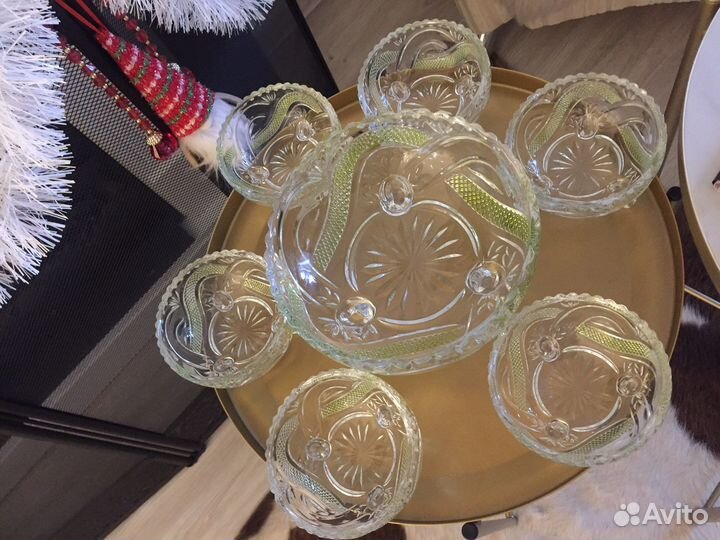 Набор салатников новый 7 пред. подарок