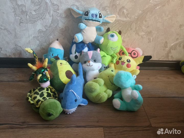 Мягкие игрушки классное пати