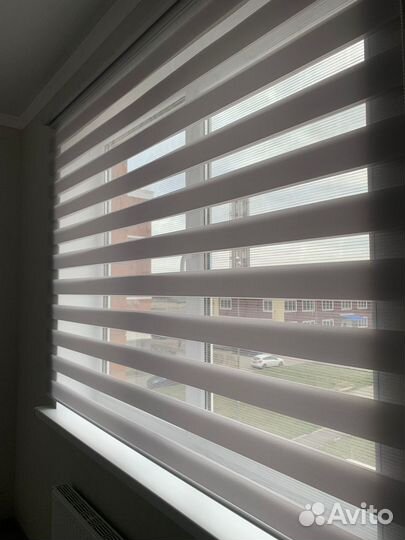 Рулонные шторы день ночь