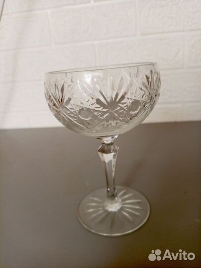Вазочка для варенья хрусталь