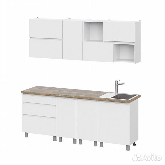 Модульная кухня Одри 2.1 м. Комплект 2