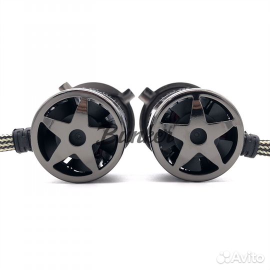 Светодиодная лампа C9 H4 в головной свет авто