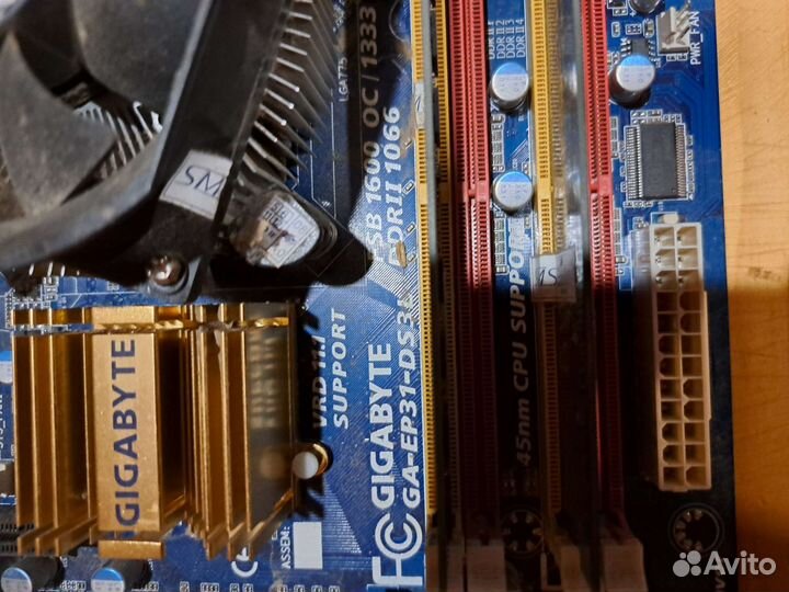 Материнская плата 775 сокет