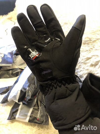 Теплые мото перчатки Kemi moto