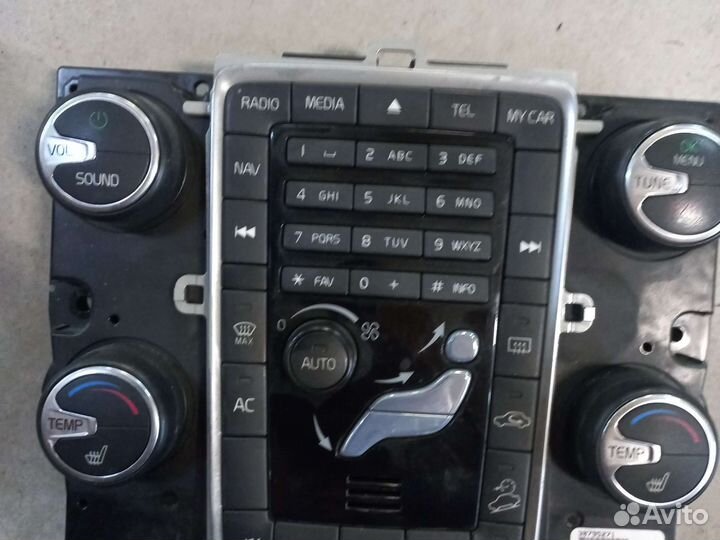 Блок управления климатом Volvo XC70 2 поколение