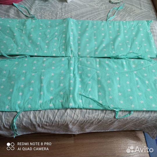 Комплект в детскую кроватку с бортиками