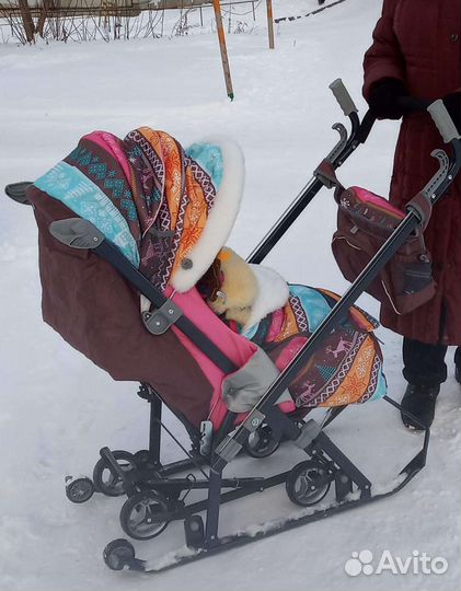 Санки коляска