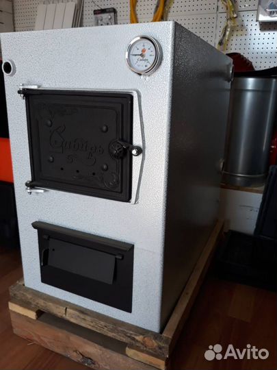 Котел твердотопливный Сибирь кво 20 кВт