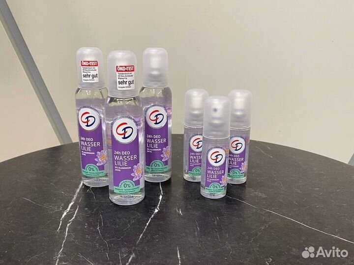 Дезодорант-спрей CD в стекле