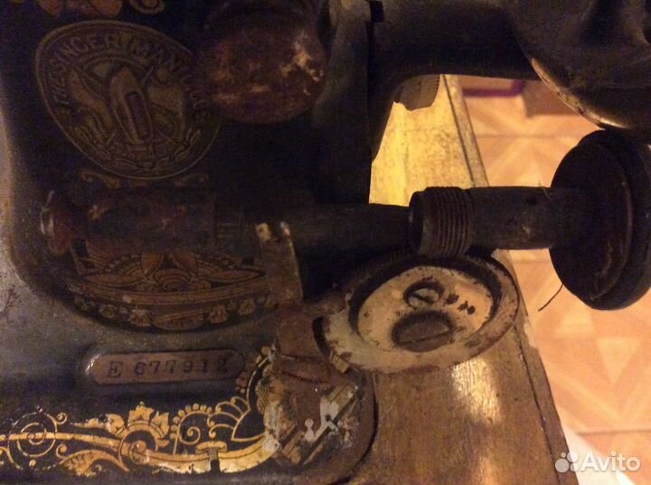 Швейная машинка Зингер 1906 г./ антиквариат