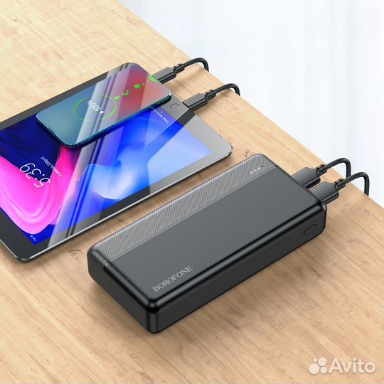 Портативный Аккумулятор 20000 mAh / 2USB/ 2.1A
