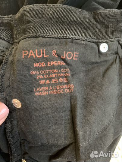 Вельветовые джинсы женские клеш 40 размер