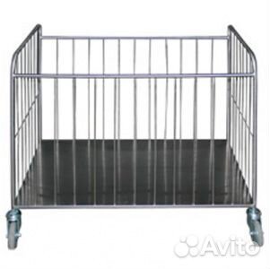 Тележка Вязьма тс-200 (сетчатый короб из нержавею