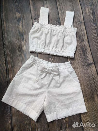Костюм шорты и топ