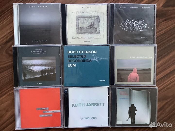 CD ECM,Gold ECM “Germany”. Rare
