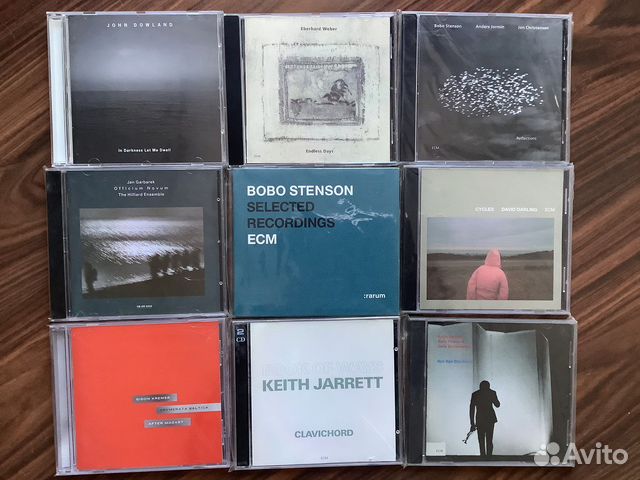 CD ECM,Gold ECM “Germany”. Rare
